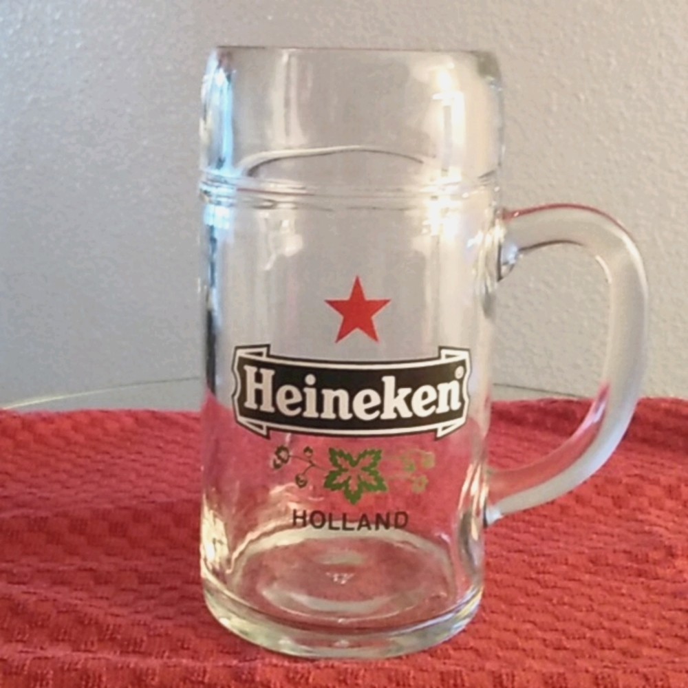 Vintage Heineken Large Beer Mug